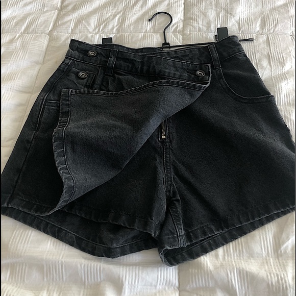 Zara DENIM SKORT - Picture 1 of 7